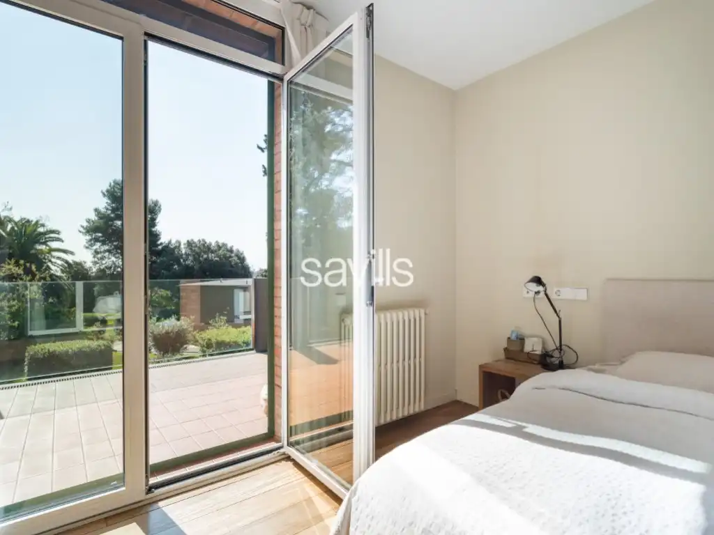 Schlafzimmer von Haus oder Chalet zur Miete in Esplugues de Llobregat mit Privatgarten, Terrasse und Schwimmbad