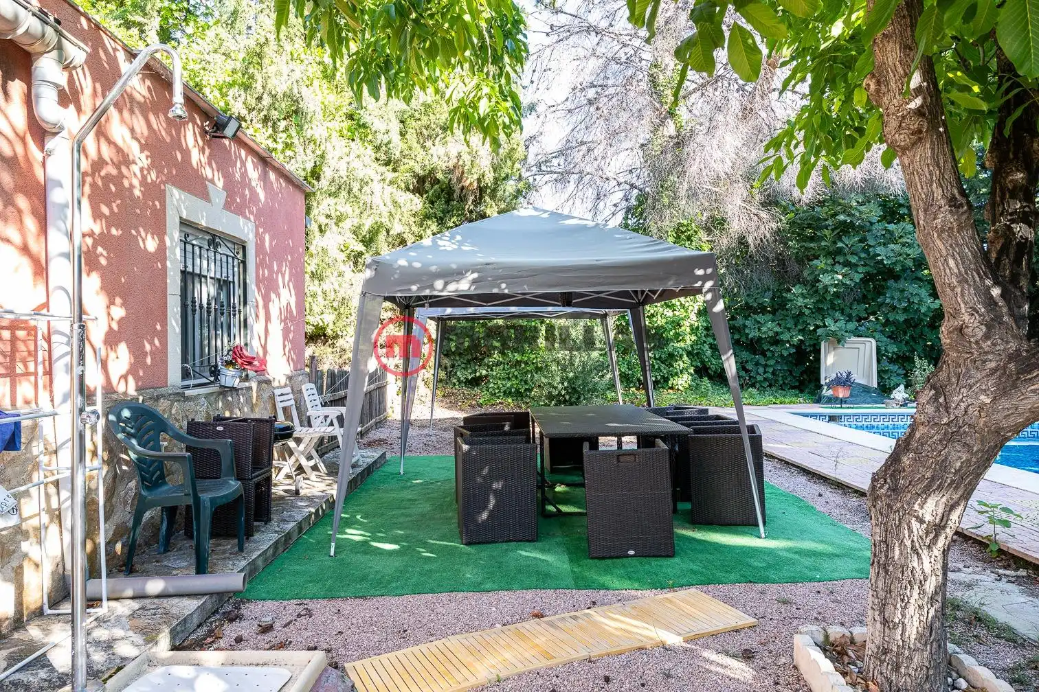 Terrace of Houses for sale in Caravaca de la Cruz  with Air Conditioner, Terrace and Swimming Pool