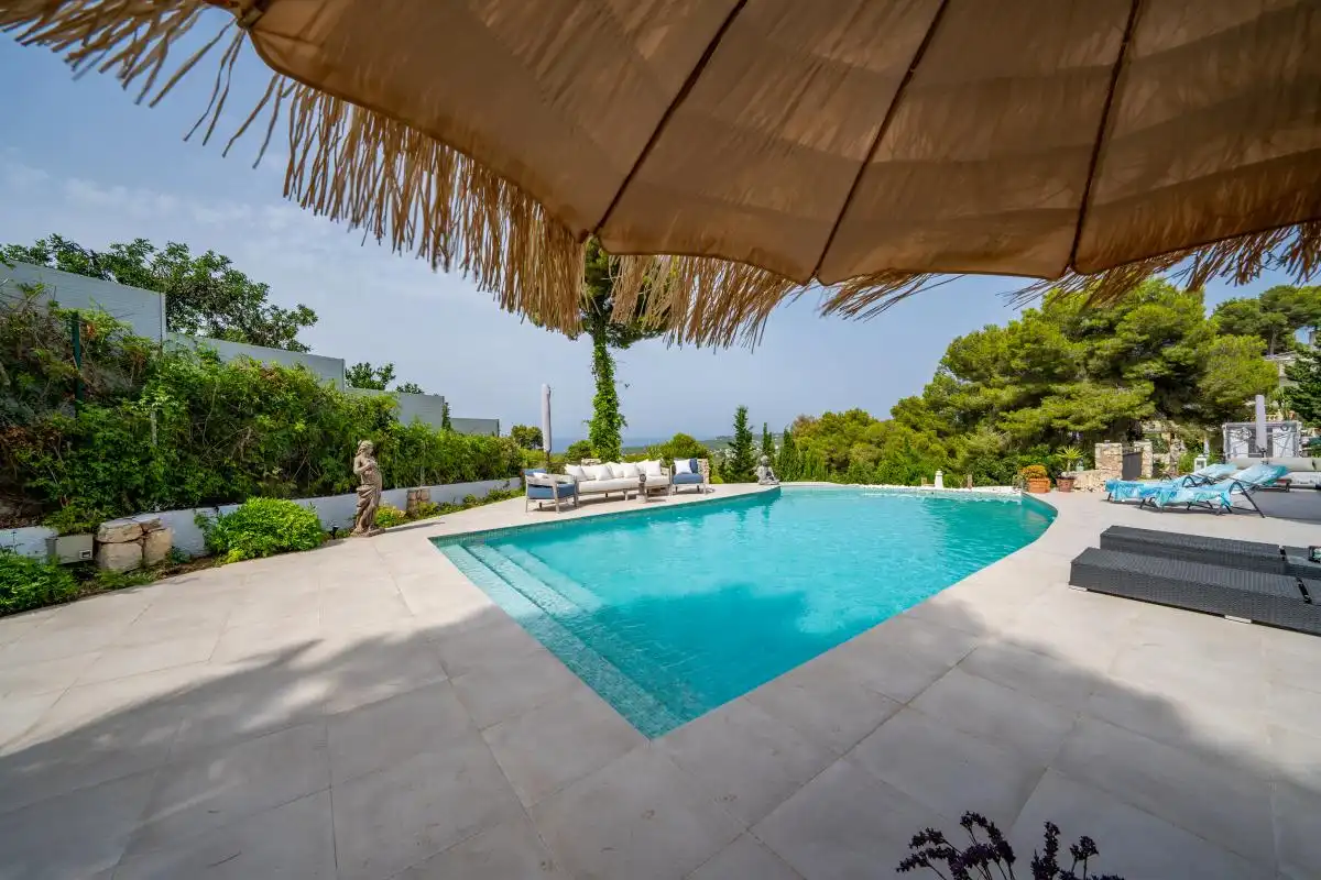 Piscina de Casa o xalet en venda en Jávea / Xàbia amb Aire condicionat, Calefacció i Jardí privat