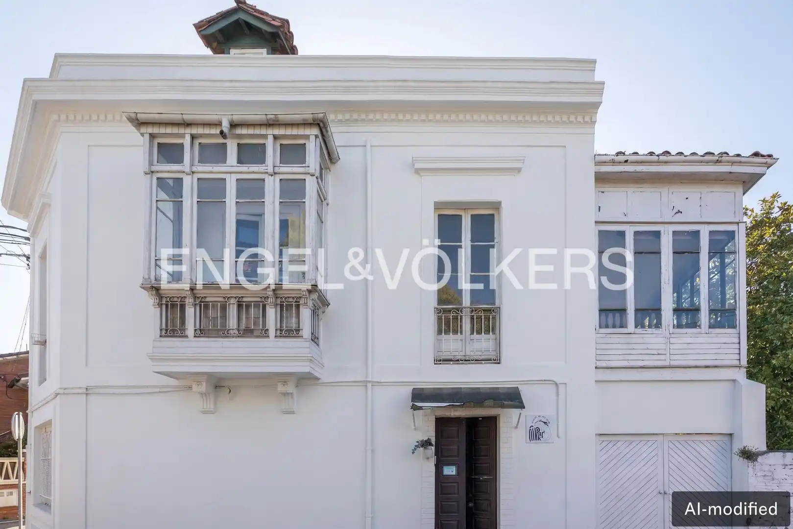 Exterior view of Houses for sale in Gijón   with Heating and Parquet flooring