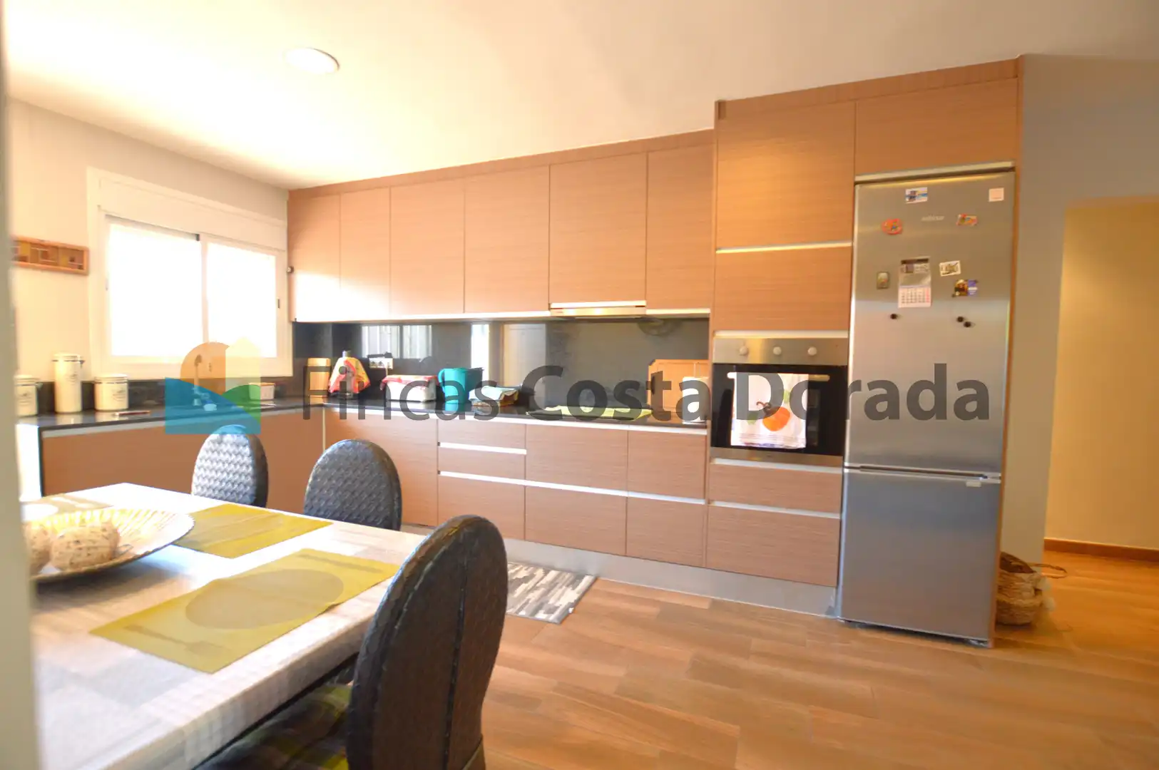Kitchen of Ground floor for sale in Cubelles  with Air Conditioner, Terrace and Storage room
