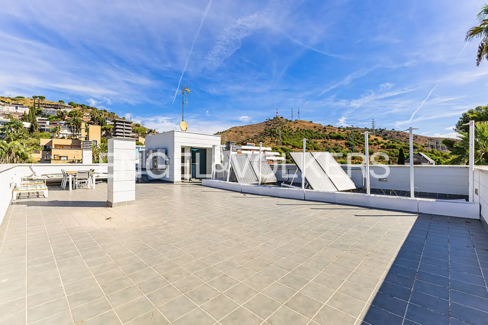 Terrace of Houses for sale in Esplugues de Llobregat  with Air Conditioner, Heating and Private garden