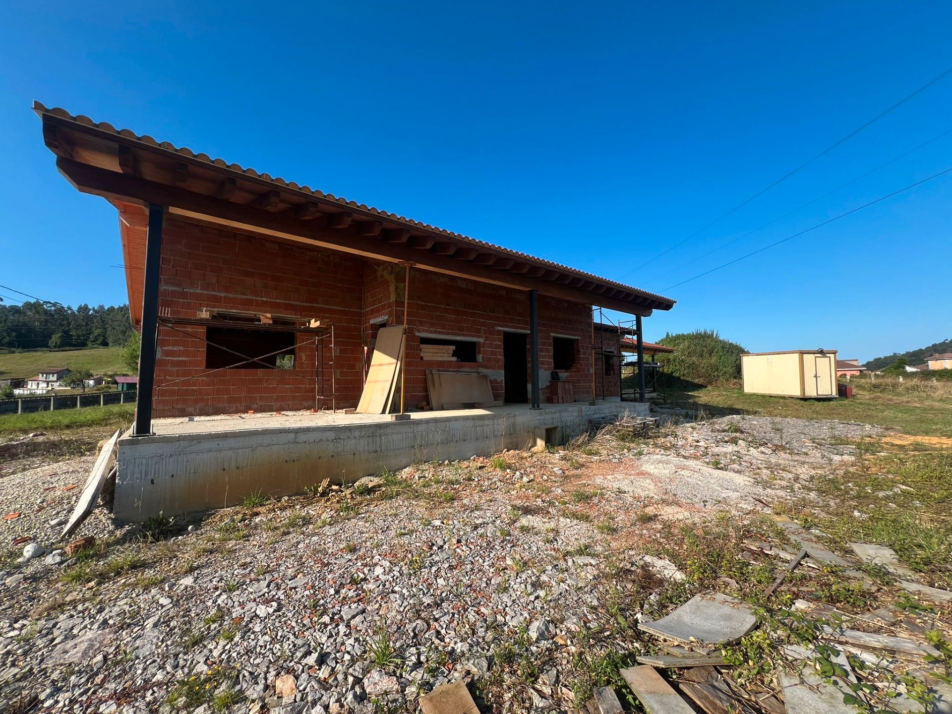 Exterior view of House or chalet for sale in Siero