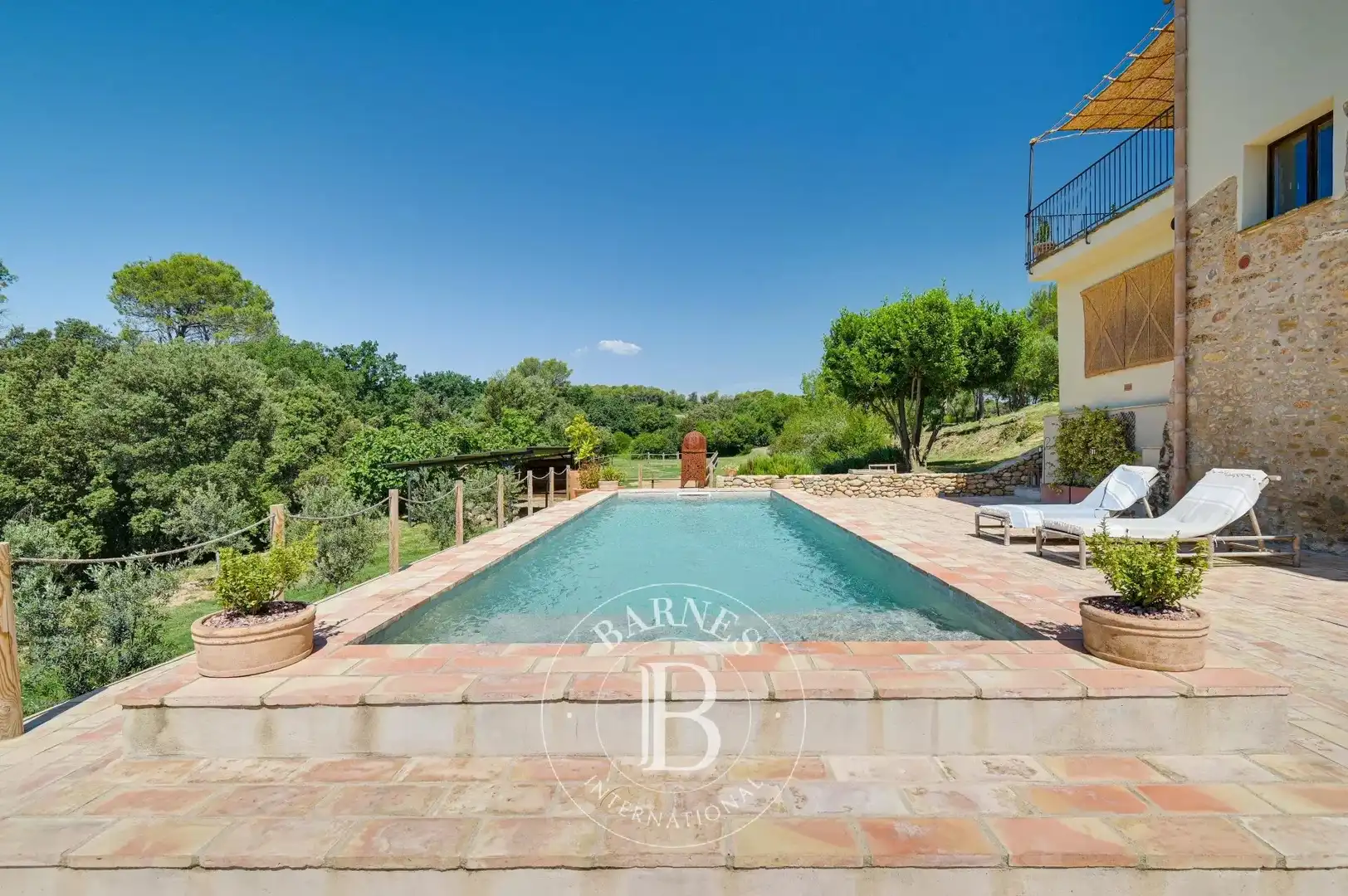 Jardín de Finca rústica en venta en Esponellà con Calefacción, Piscina y Amueblado
