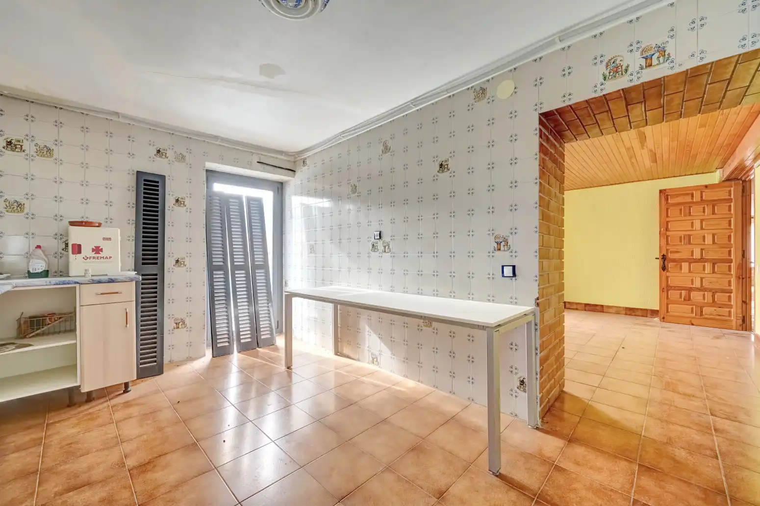 Cuina de Casa o xalet en venda en Romanzado / Erromantzatua amb Calefacció i Terrassa