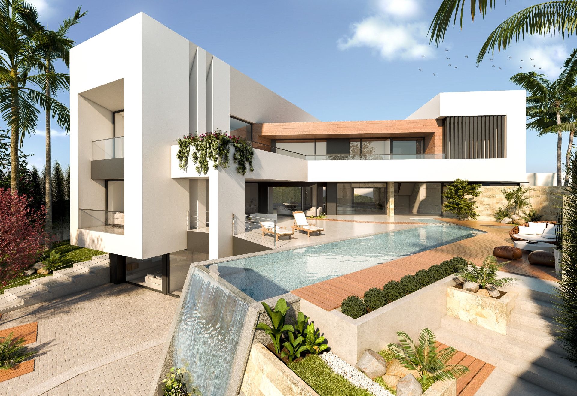 Vista exterior de Casa o chalet en venta en Zahara de los Atunes con Aire acondicionado, Jardín privado y Terraza