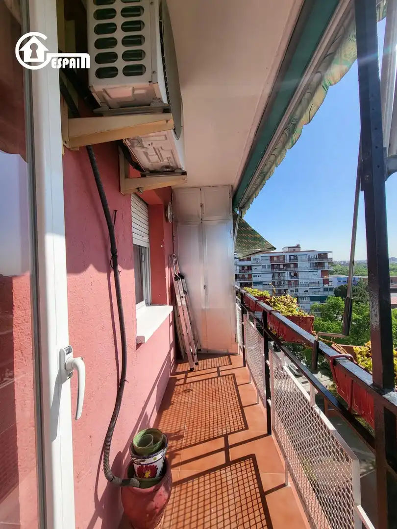 Terrasse von Wohnung zum Verkauf in Madrid mit Heizung, Terrasse und Möbliert