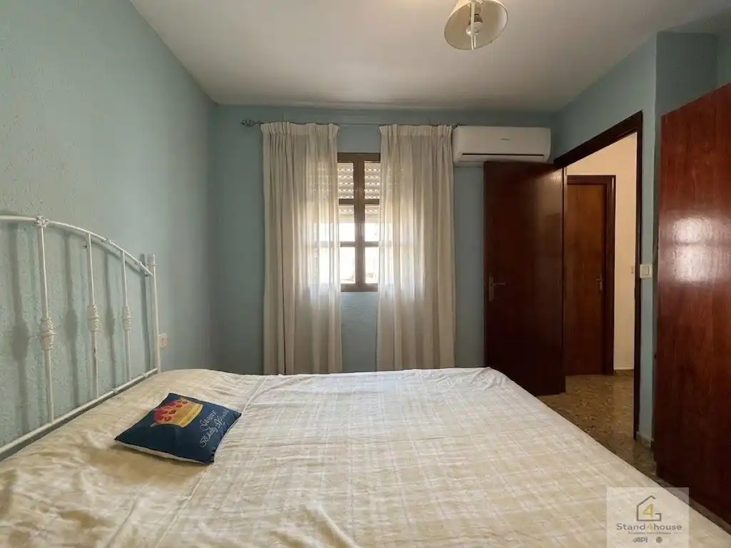 Bedroom of Flat for sale in Bollullos Par del Condado  with Air Conditioner, Heating and Furnished