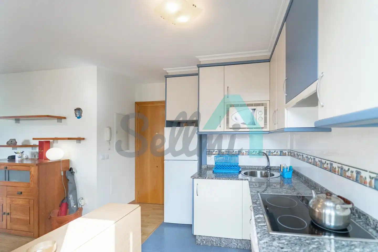 Kitchen of Flat for sale in Tapia de Casariego  with Heating, Terrace and Storage room