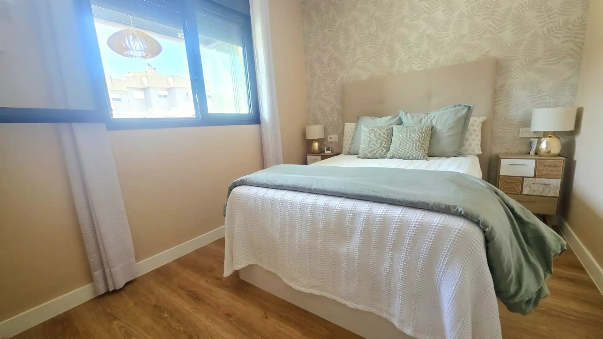 Bedroom of Flat for sale in Málaga  with Air Conditioner, Heating and Parquet flooring