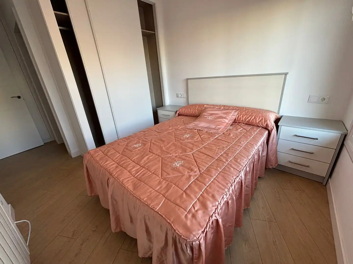 Bedroom of Apartments for rent in Ferrol  with Heating, Storage room and Furnished