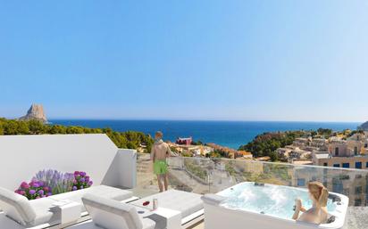 Terrace of Apartment for sale in Calpe / Calp  with Air Conditioner, Terrace and Storage room