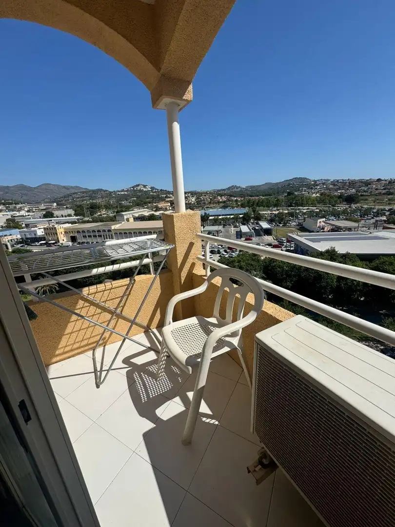 Terraza de Ático en venta en Calpe / Calp con Jardín privado, Terraza y Amueblado