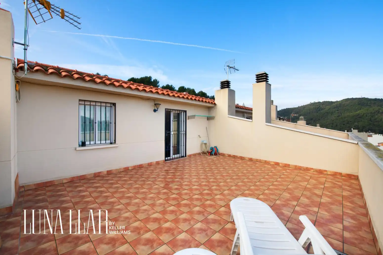Terrace of Detached homes for sale in Sant Climent de Llobregat  with Heating, Parquet flooring and Terrace
