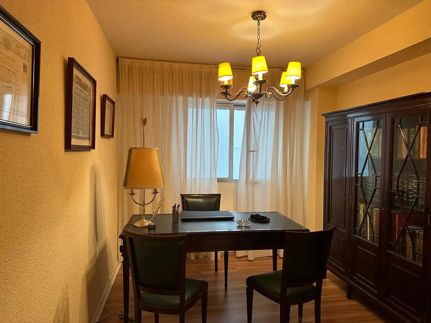 Esszimmer von Wohnung zum Verkauf in Ciudad Real mit Klimaanlage, Heizung und Terrasse