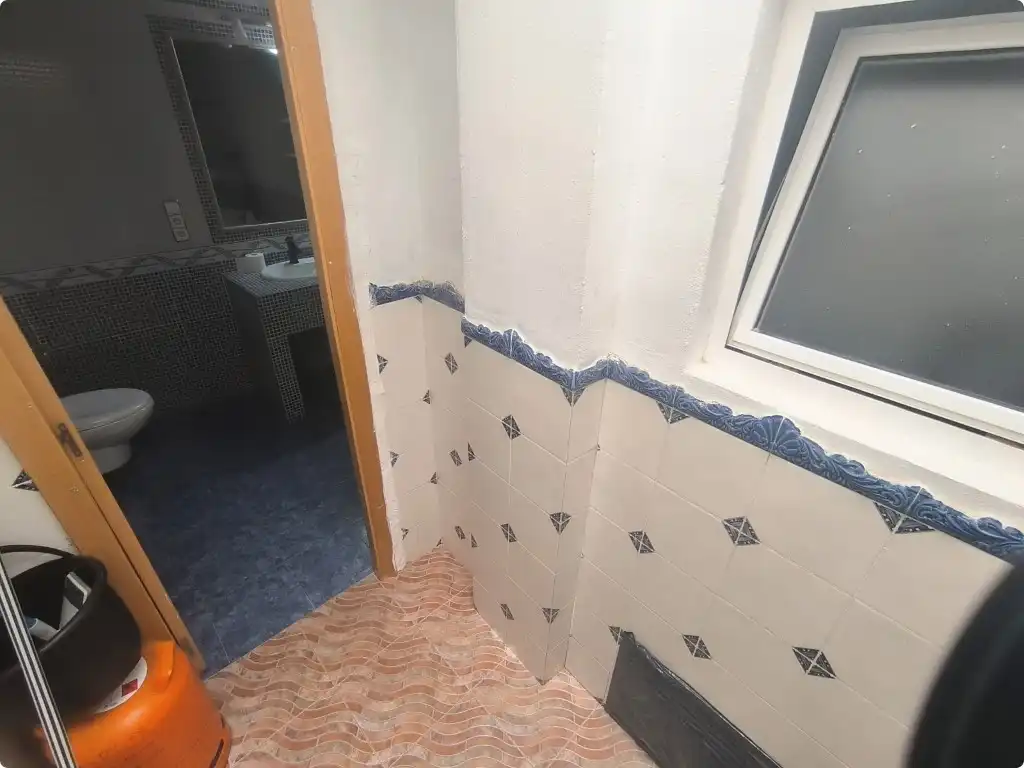 Baño de Casa o chalet en venta en Vilallonga / Villalonga con Aire acondicionado, Terraza y Amueblado