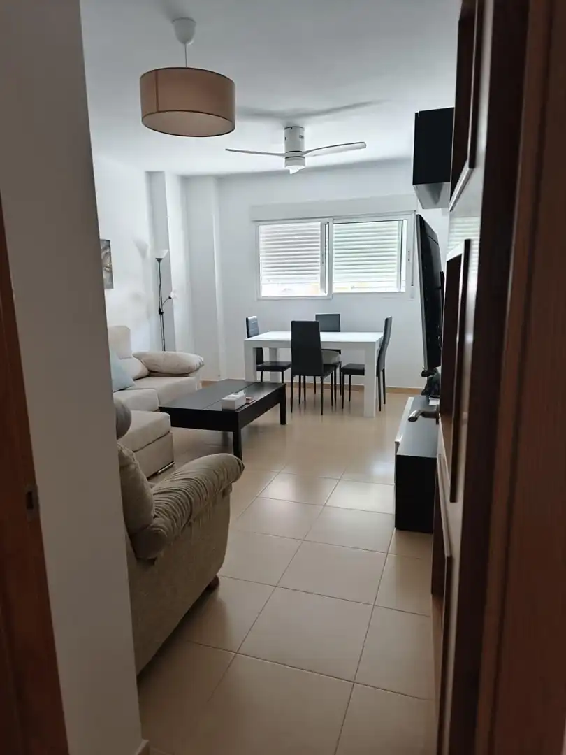 Living room of Flat for sale in Murcia  with Air Conditioner, Furnished and Balcony