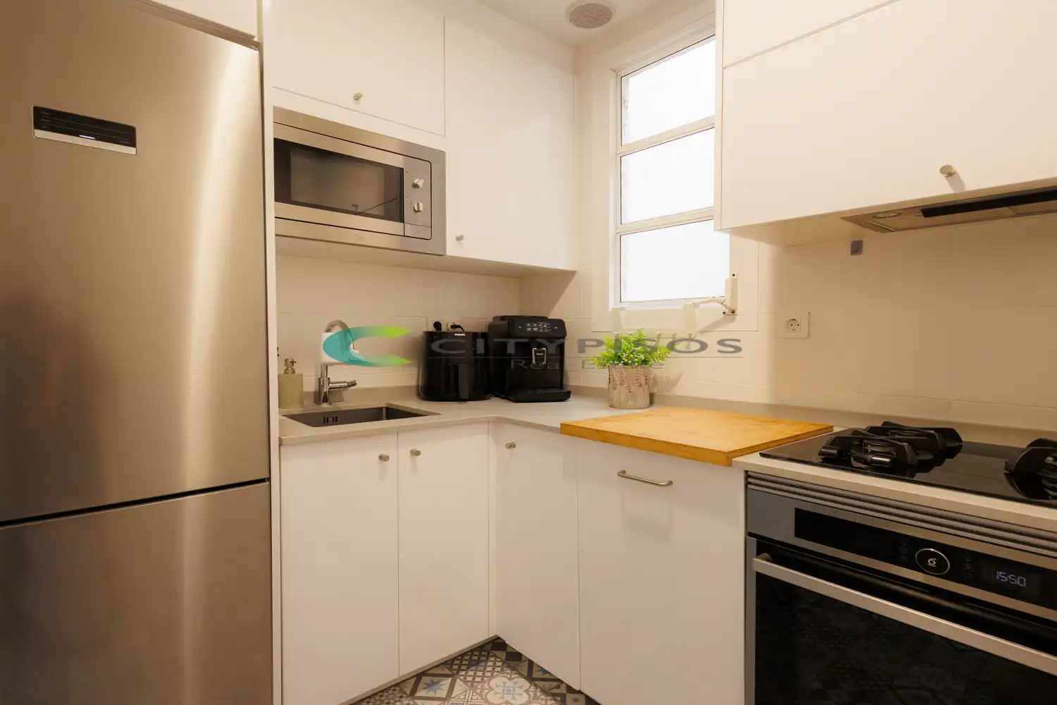 Cocina de Piso en venta en Barcelona con Aire acondicionado, Calefacción y Parquet