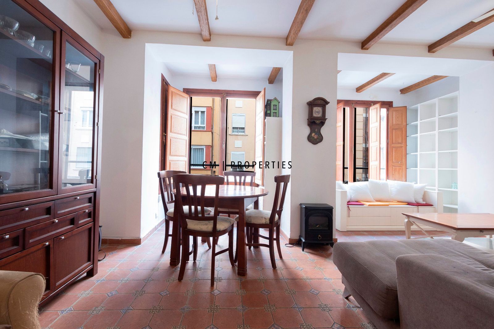 Sala d'estar de Pis en venda en  Valencia Capital amb Aire condicionat, Traster i Forn