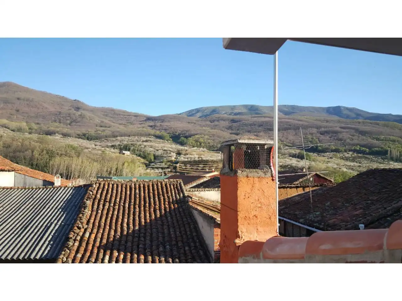 Vista exterior de Casa o chalet en venta en Jerte con Calefacción y Amueblado