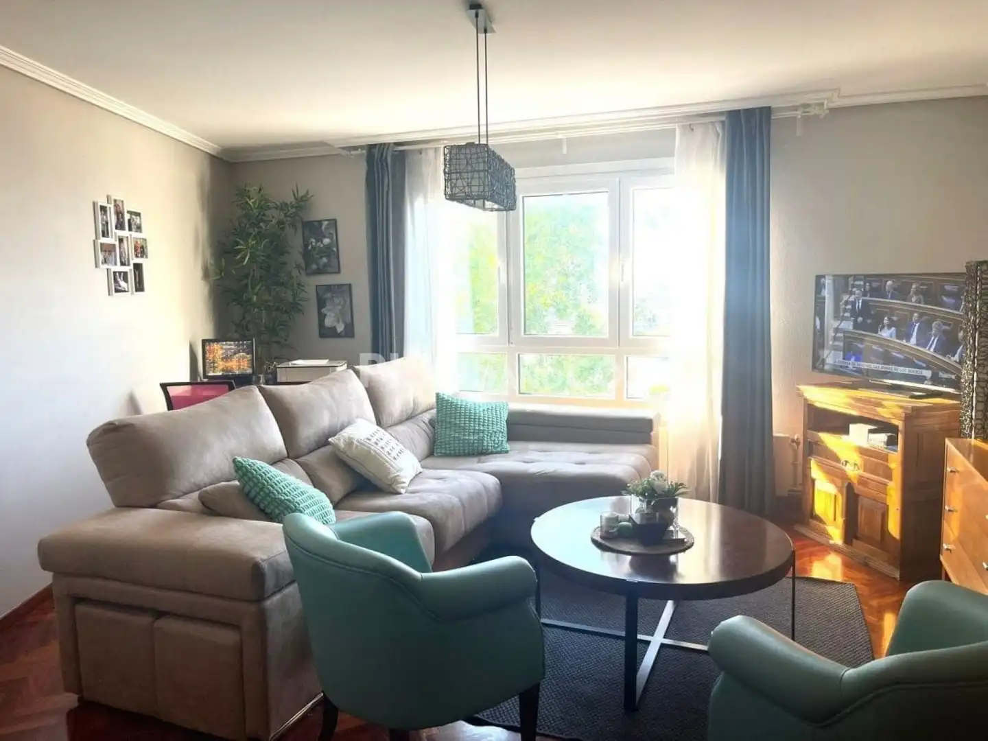 Sala de estar de Piso en venta en A Coruña Capital  con Calefacción y Trastero