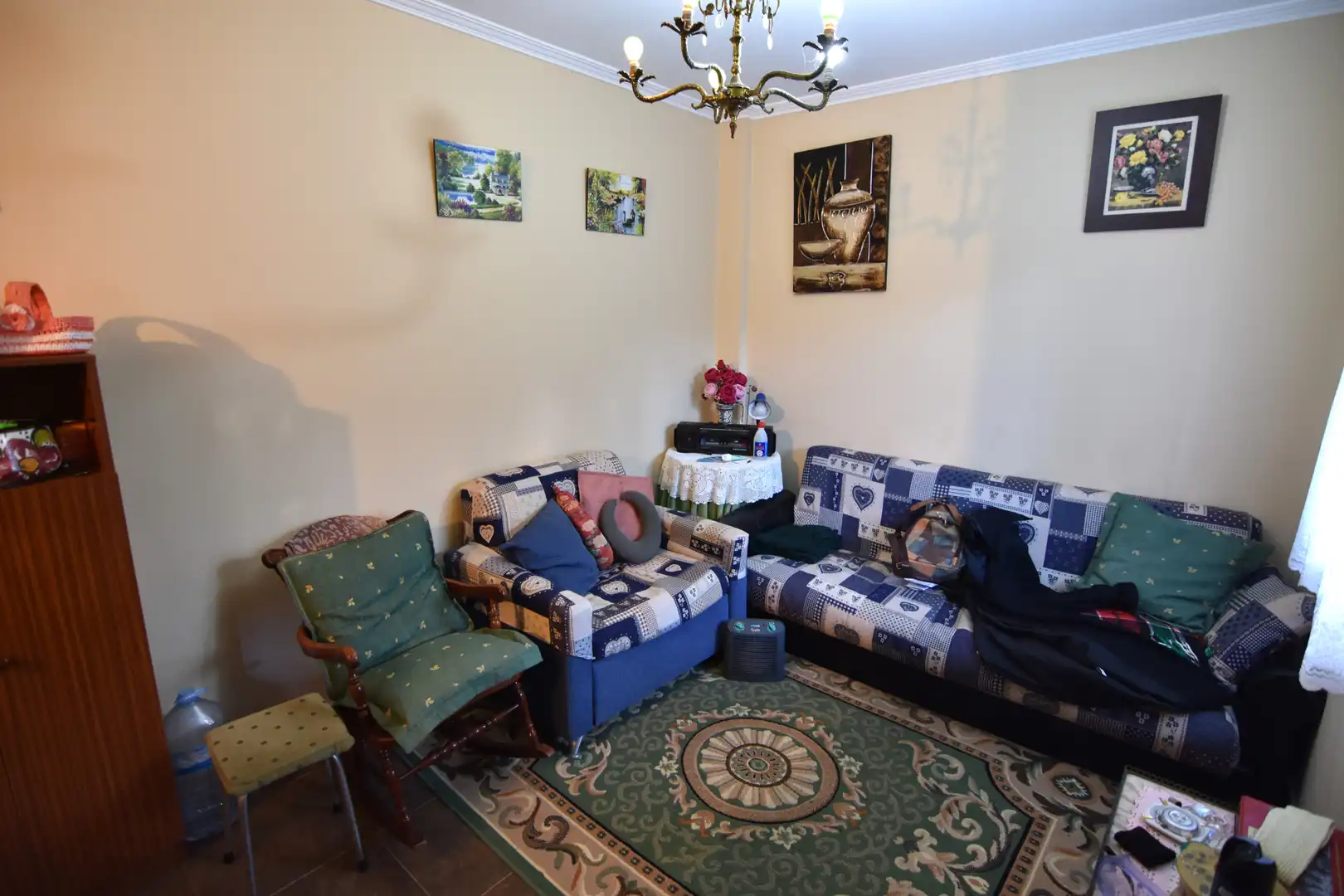 Living room of Houses for sale in Narón  with Heating, Private garden and Storage room