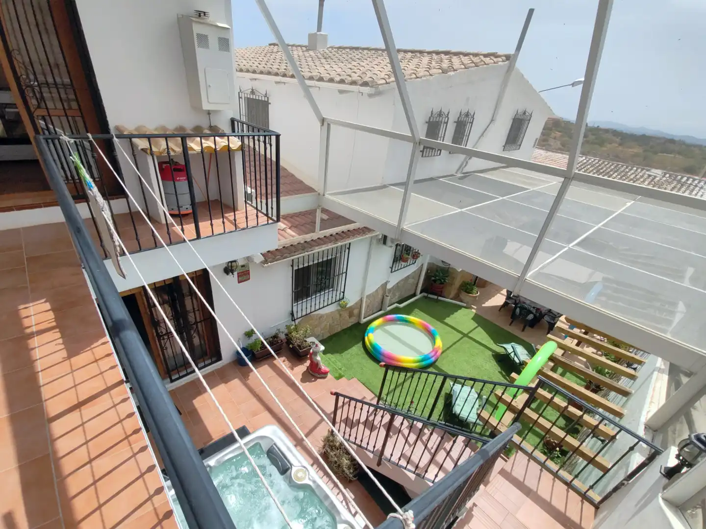 Terraza de Casa o chalet en venta en Huércal-Overa con Aire acondicionado, Jardín privado y Terraza