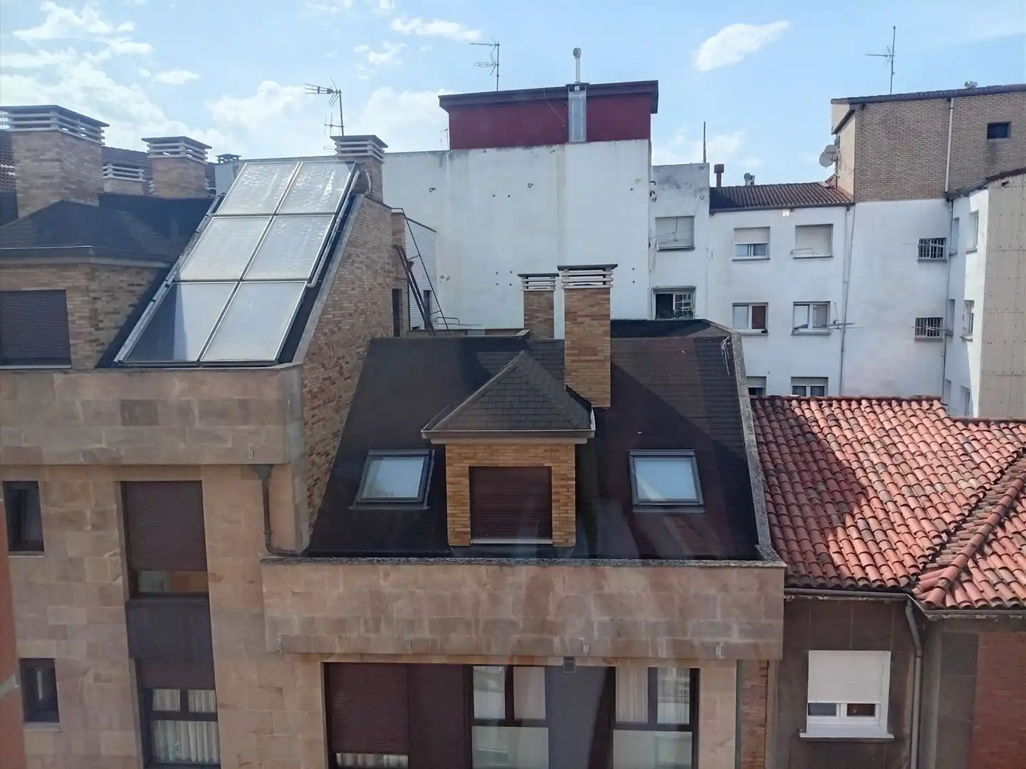 Exterior view of Flat for sale in Gijón   with Heating, Storage room and Swimming Pool