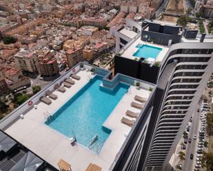 Swimming pool of Apartment for sale in Málaga Capital  with Air Conditioner, Heating and Storage room