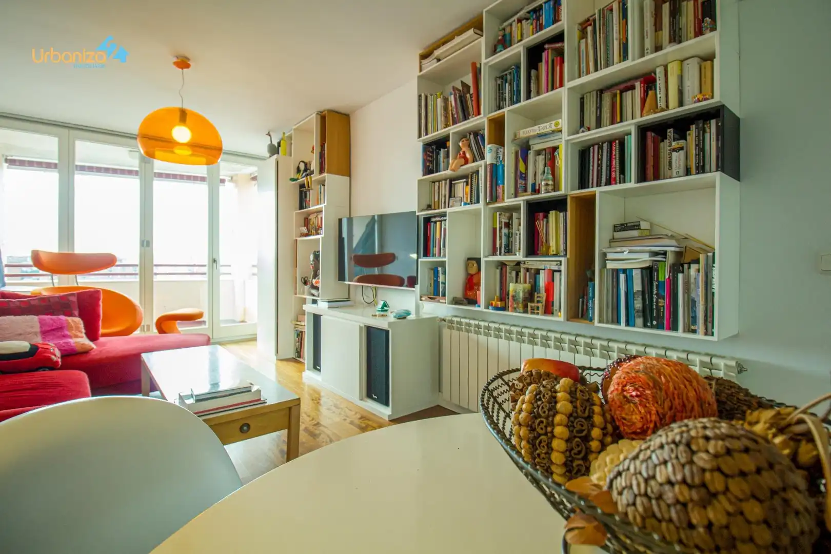 Living room of Attic for sale in Badajoz  with Heating, Terrace and Storage room