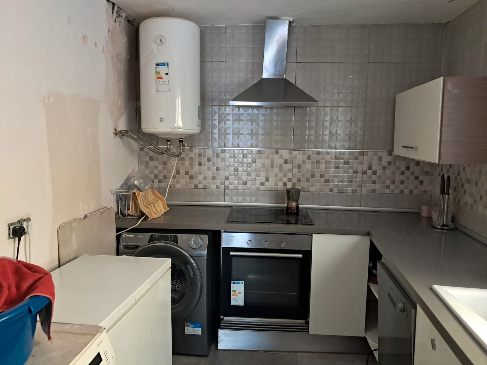 Kitchen of House or chalet for sale in Gandia  with Air Conditioner, Terrace and Oven