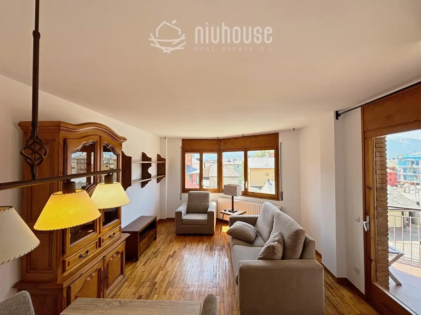 Sala de estar de Piso en venta en Puigcerdà