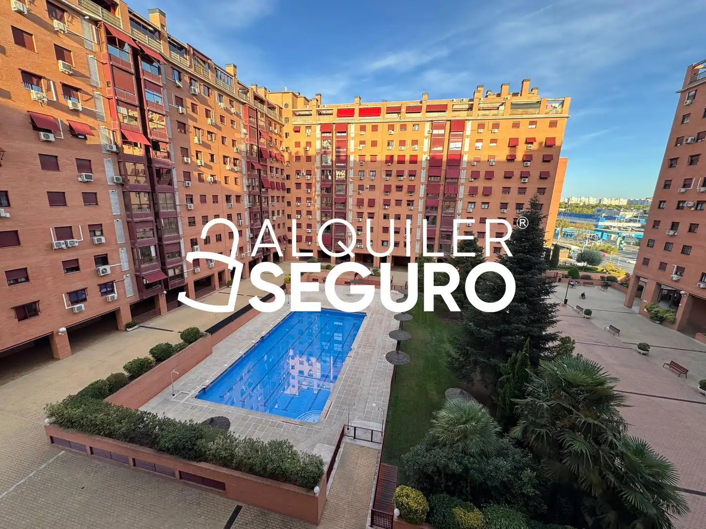 Swimming pool of Flat for rent in Carabanchel