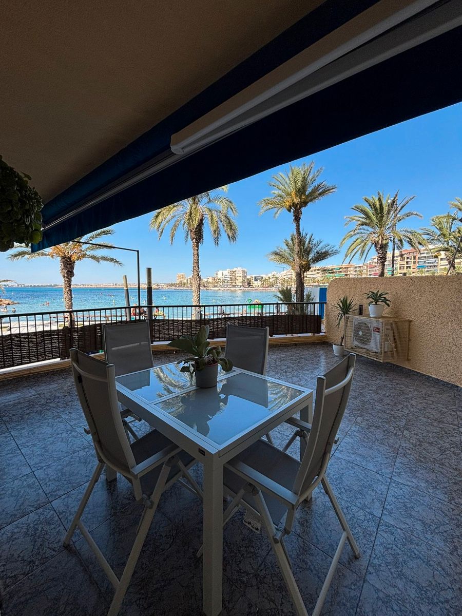 Terrace of Flat to rent in Torrevieja  with Terrace and Furnished
