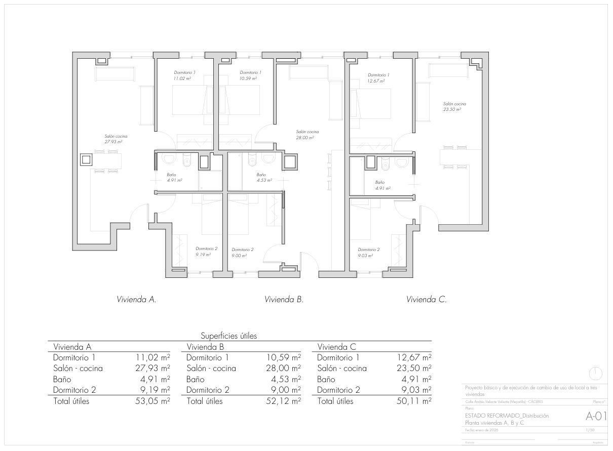 Pis en venda en Cáceres Capital amb Moblat