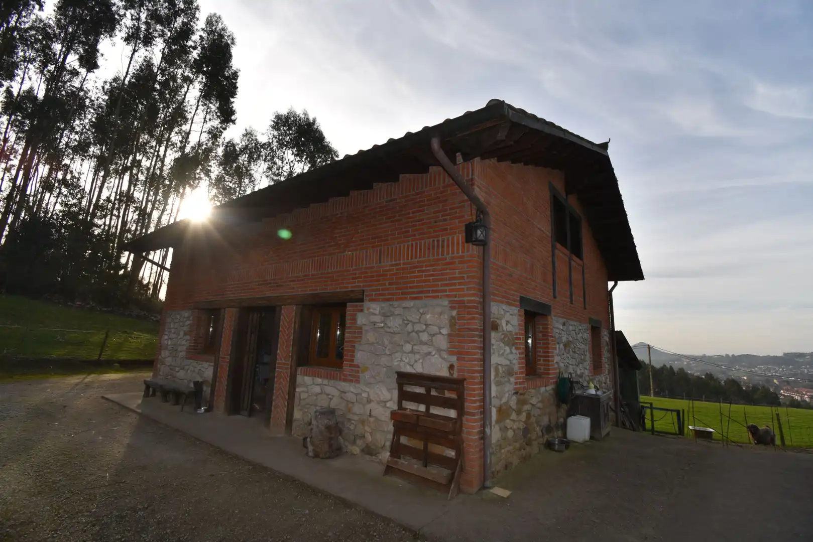 Vista exterior de Finca rústica en venta en Piélagos con Jardín privado