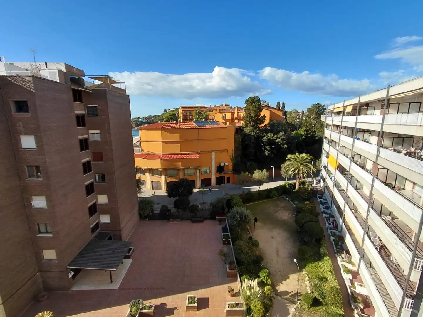 Vista exterior de Piso de alquiler en Lloret de Mar con Calefacción, Terraza y Amueblado