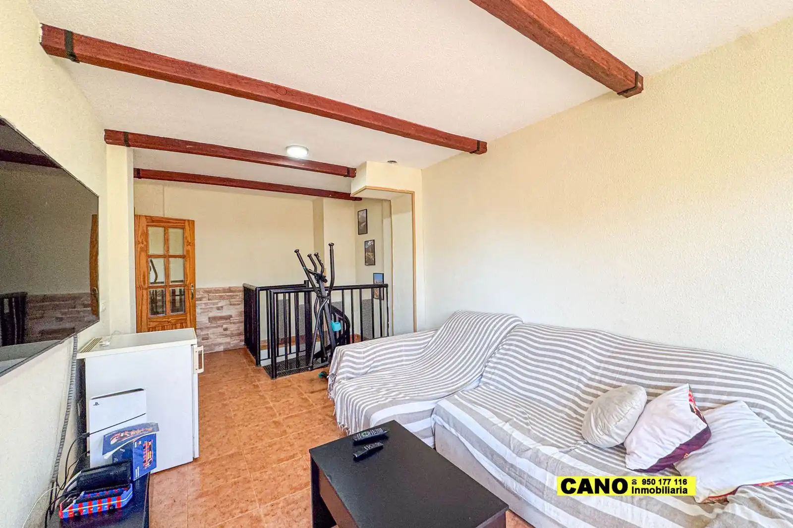 Sala de estar de Casa o chalet en venta en Vícar con Aire acondicionado, Calefacción y Terraza