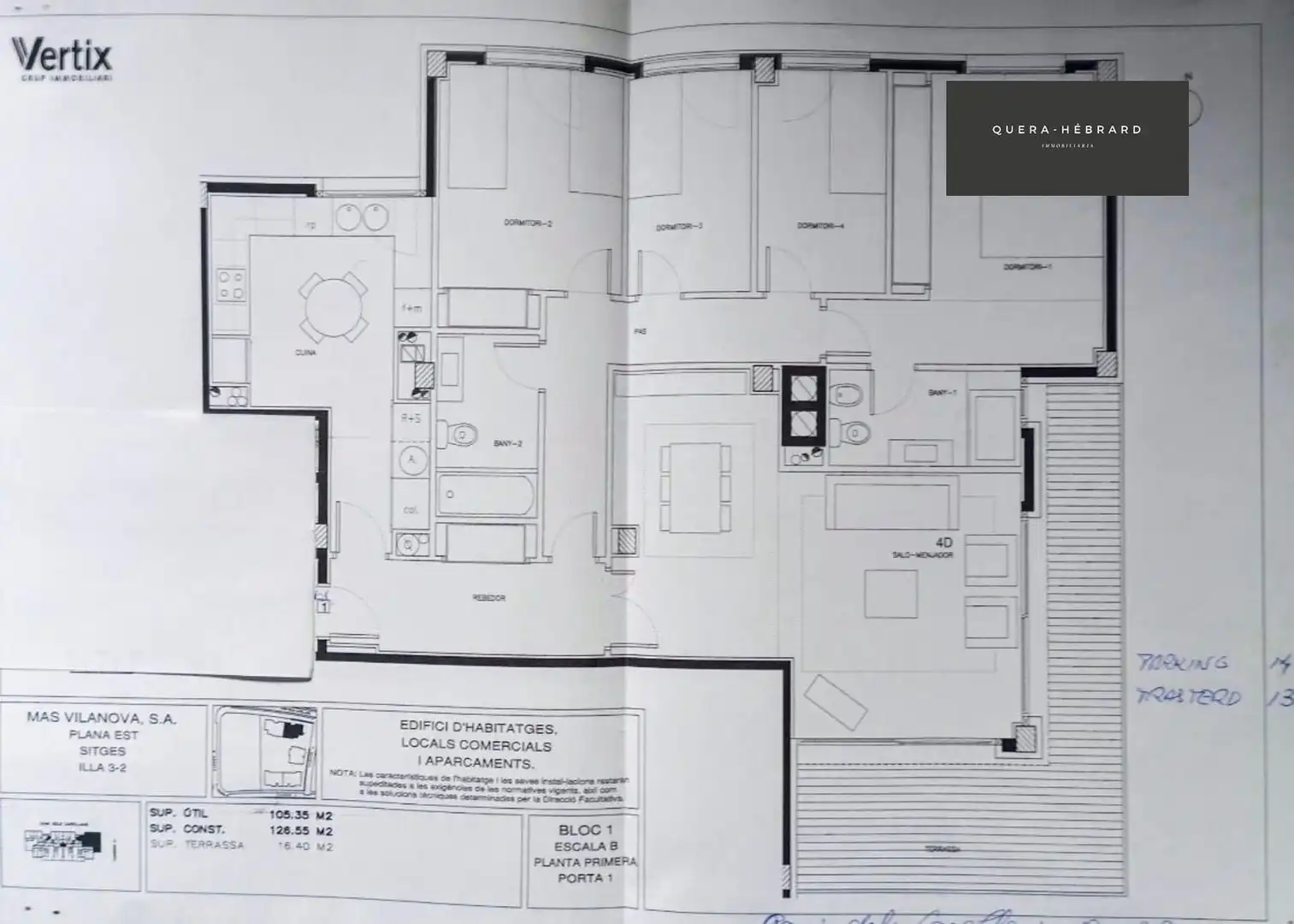 Flat for sale in Sitges  with Air Conditioner, Heating and Parquet flooring