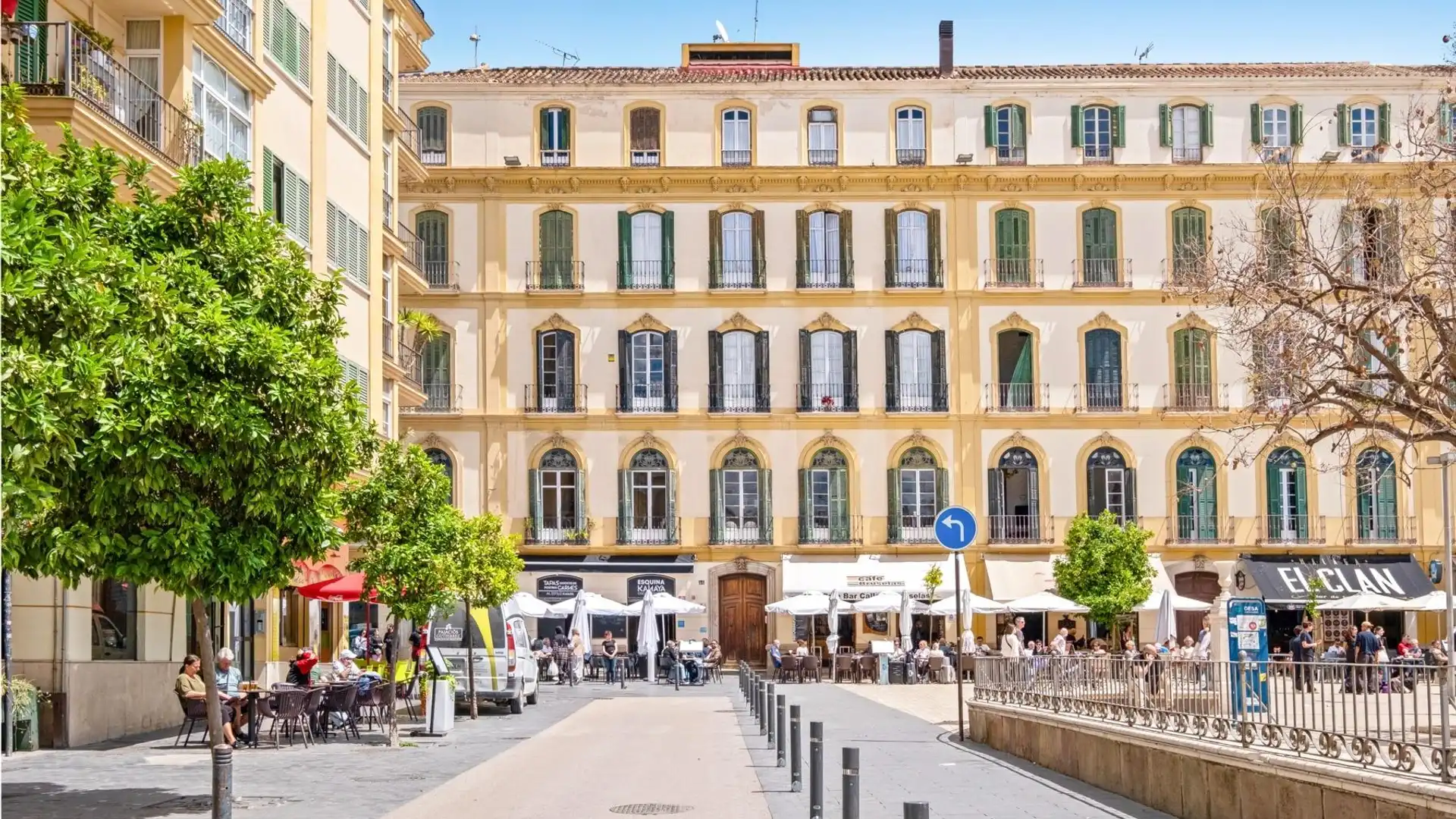 Außenansicht von Loft zum Verkauf in Málaga Capital mit Klimaanlage, Terrasse und Möbliert
