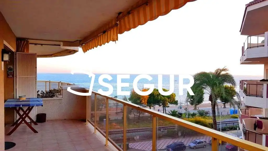 Balcony of Flat for rent in Pineda de Mar  with Air Conditioner, Terrace and Swimming Pool