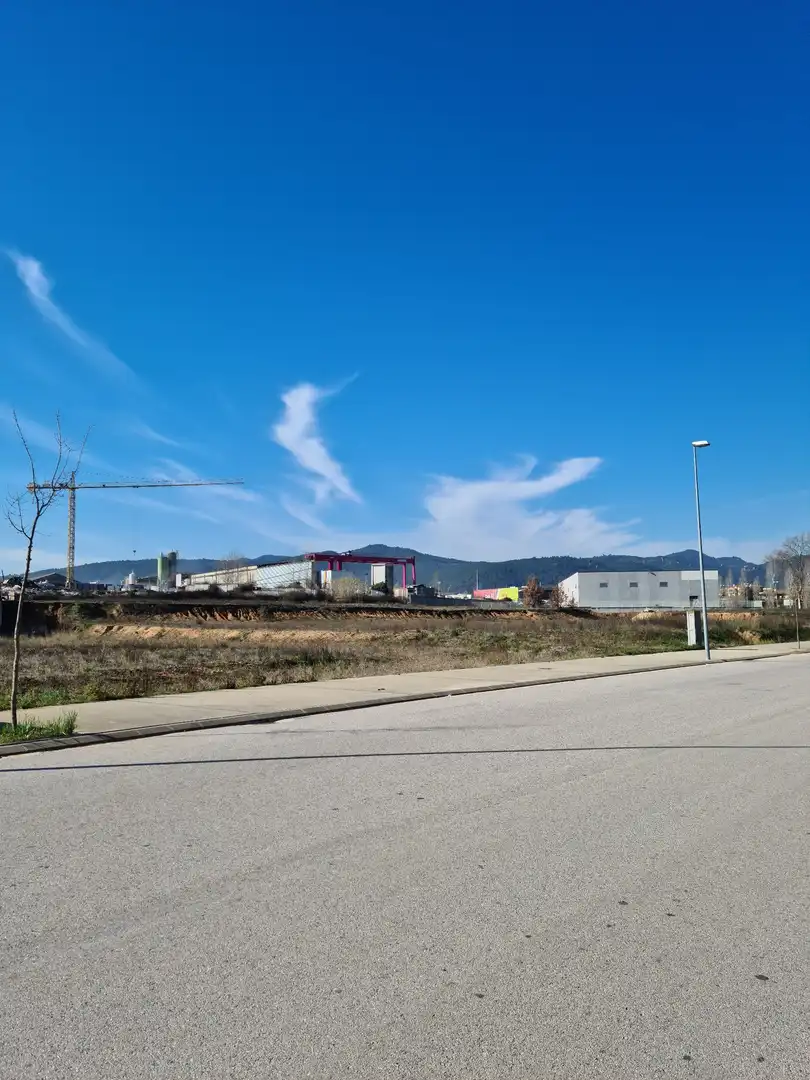 Vista exterior de Terreno industrial en venta en Santa Coloma de Farners