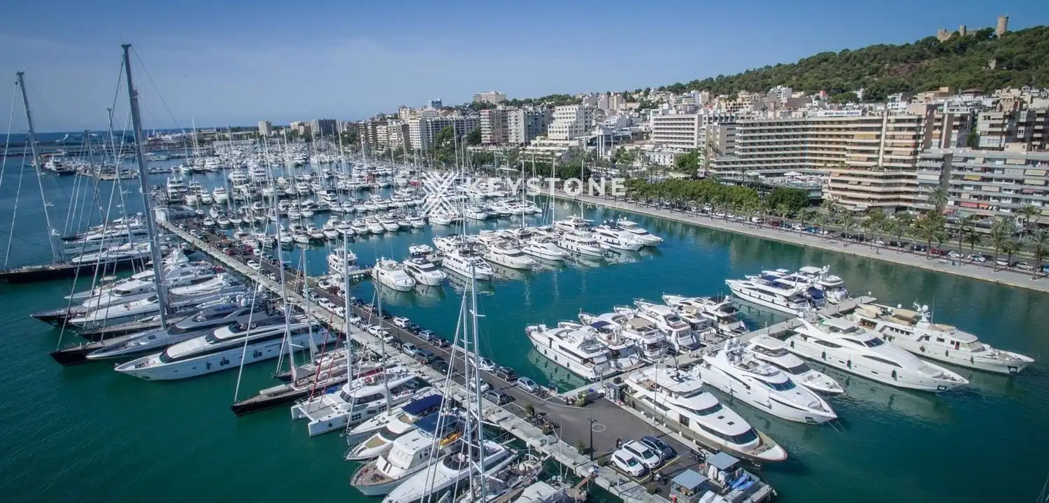 Vista exterior de Piso de alquiler en  Palma de Mallorca con Aire acondicionado, Terraza y Amueblado