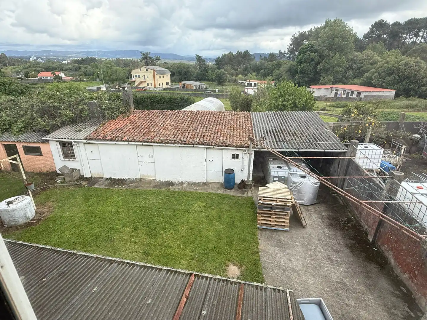 Vista exterior de Casa adosada en venta en Ferrol con Calefacción, Jardín privado y Parquet