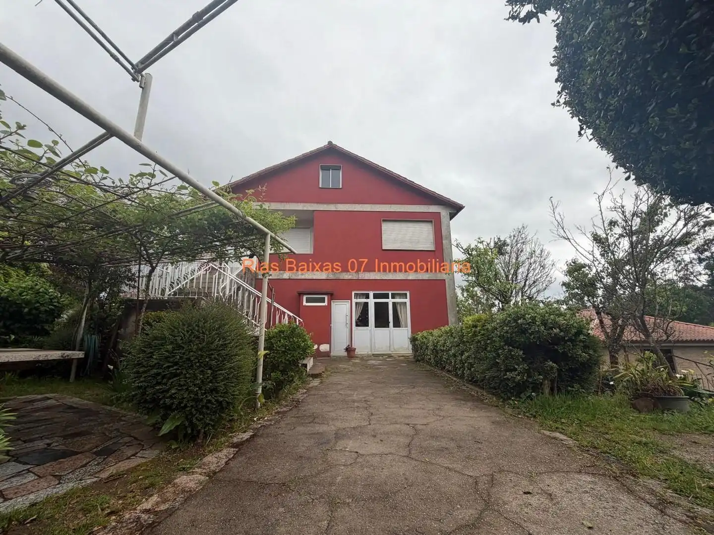 Vista exterior de Casa o chalet en venta en Mos con Jardín privado, Terraza y Amueblado