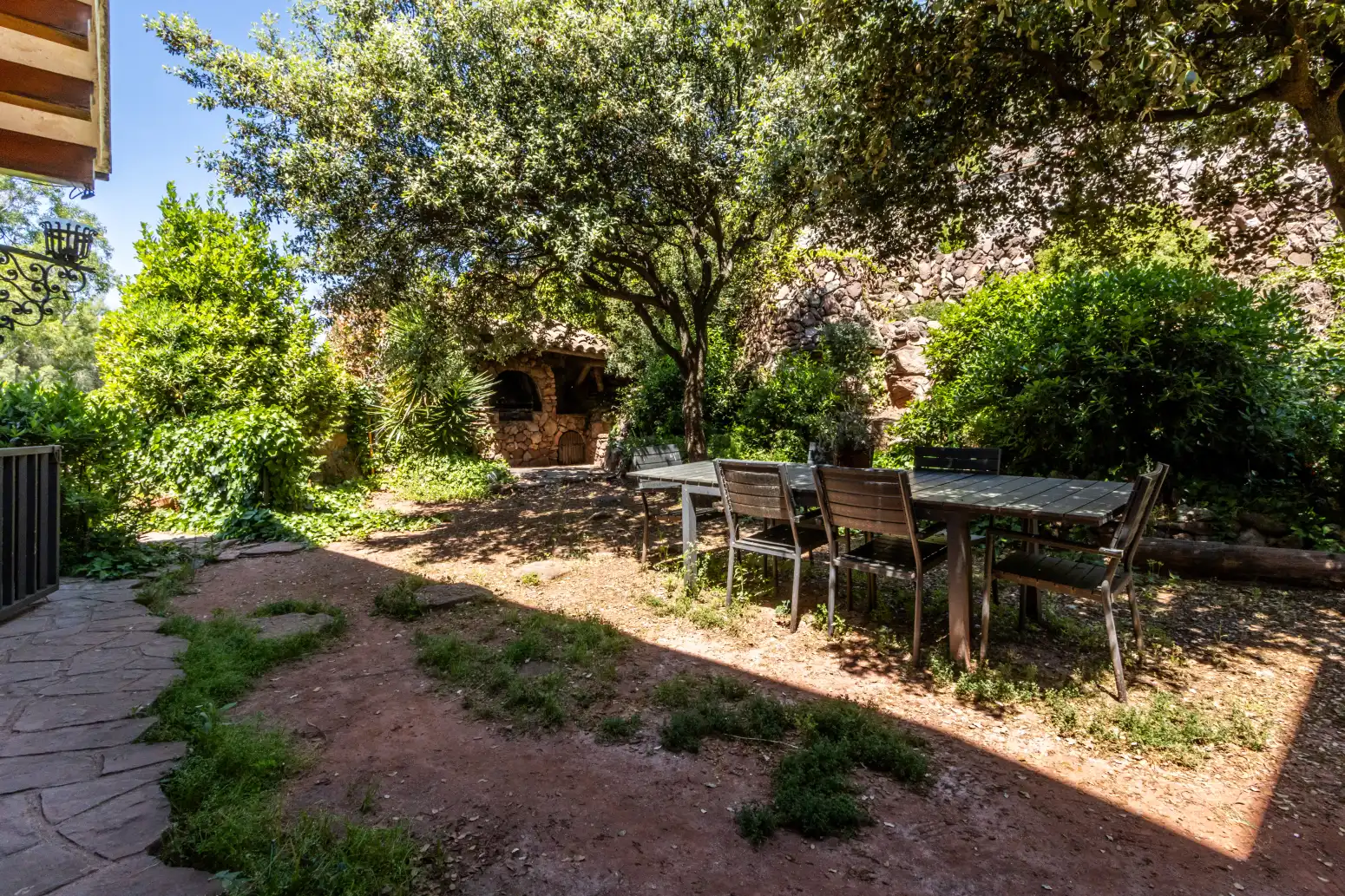 Garden of Houses for sale in Matadepera  with Heating, Terrace and Storage room