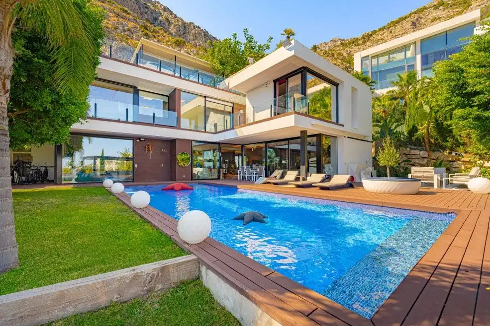 Piscina de Casa o chalet en venta en Altea con Aire acondicionado, Calefacción y Jardín privado