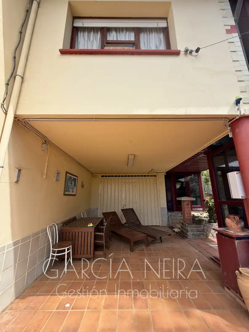 Terrasse von Haus oder Chalet zum Verkauf in Siero mit Heizung, Parkett und Terrasse
