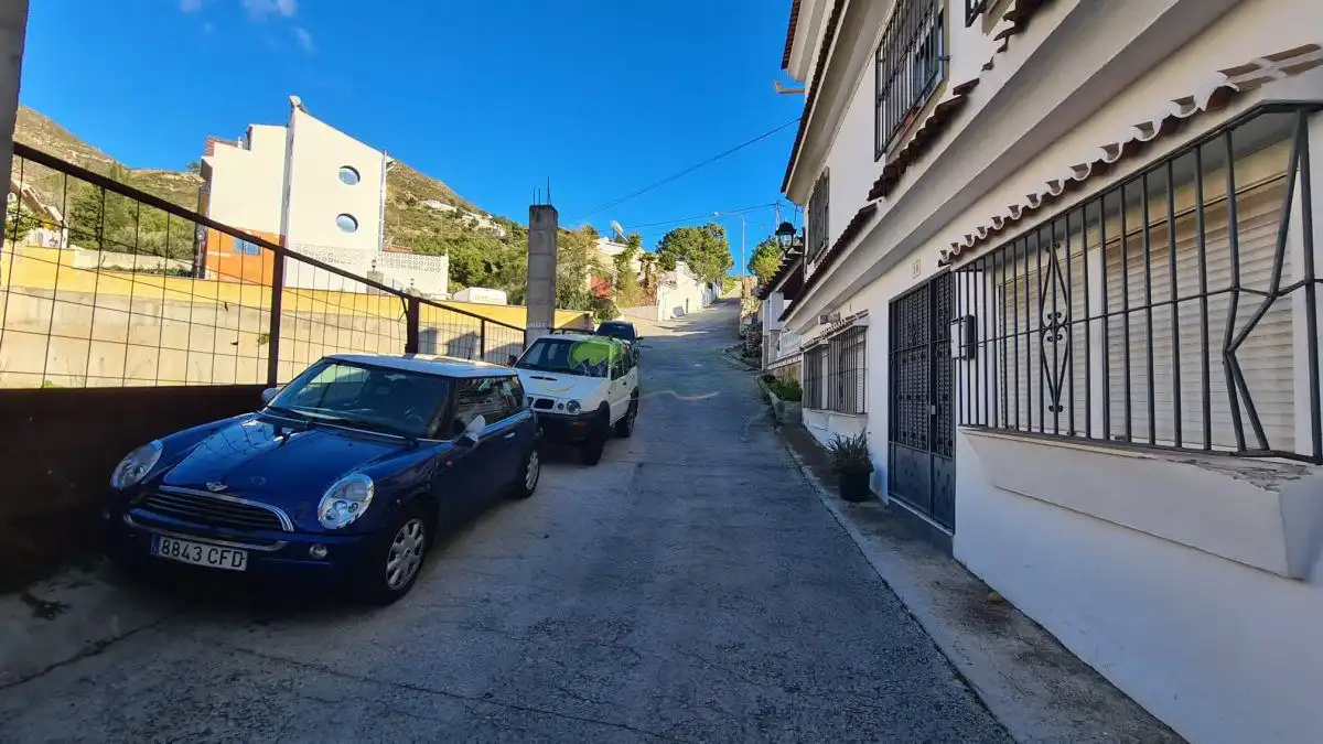 Vista exterior de Apartamento en venta en Cómpeta con Terraza