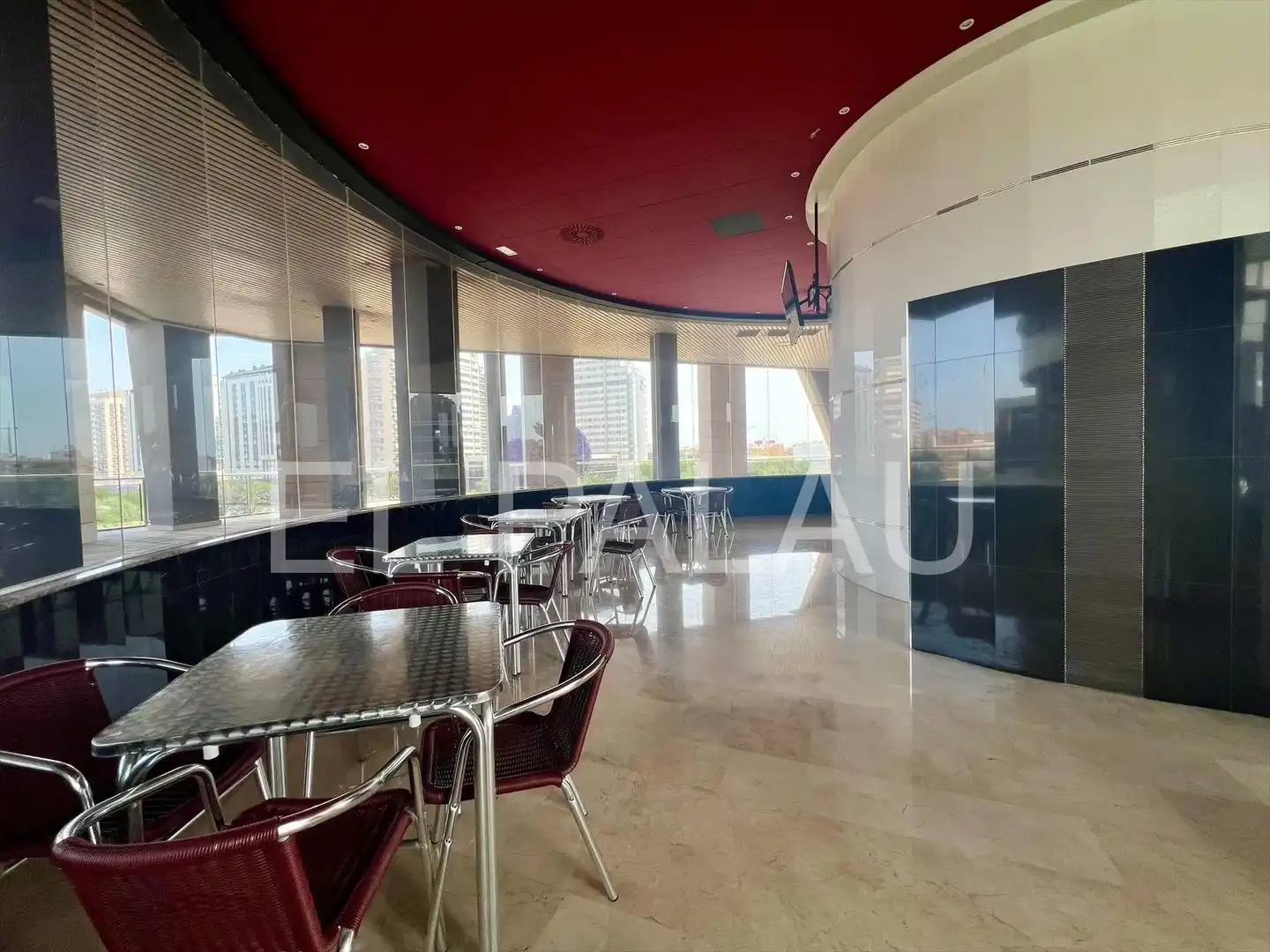 Terraza de Piso de alquiler en Valencia con Aire acondicionado, Calefacción y Parquet